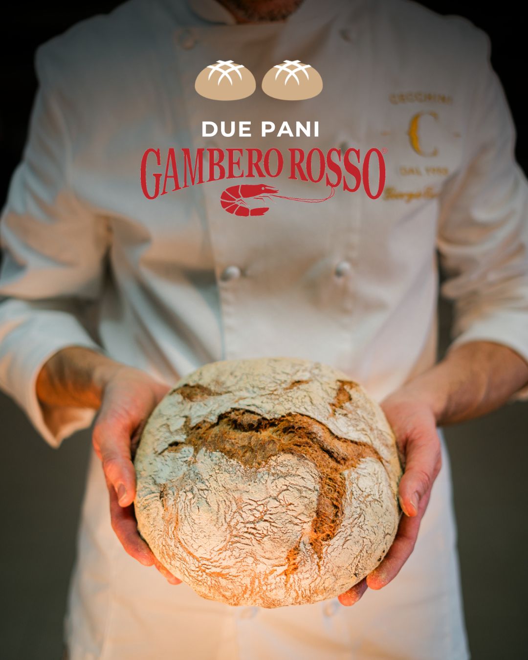 Immagine vincita premio due pani gambero rosso